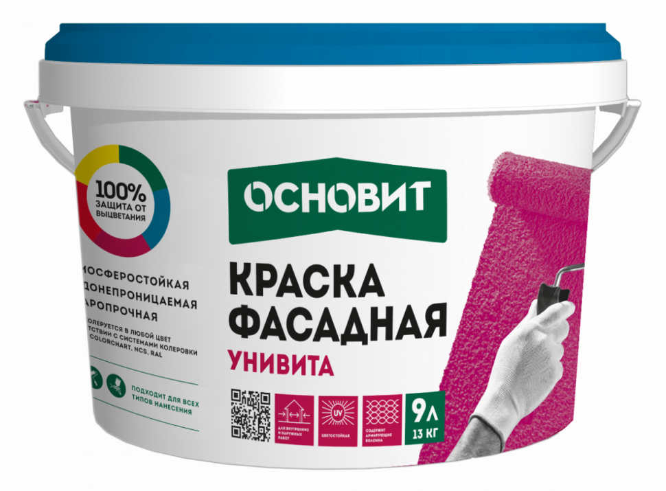 УНИВИТА СSL93 КРАСКА СИЛИКОНОВАЯ ФАСАДНАЯ ОСНОВИТ