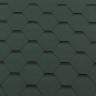 Гибкая черепица RoofShield.Премиум. Стандарт. Зеленый с оттенением